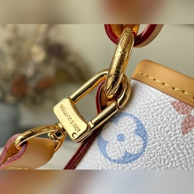 M40352 Белая трехцветная сумка GRACEFUL с плечевым ремнем, популя