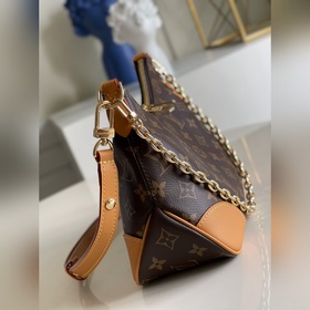 M45352 Желтый клатч Odeo, выполненный из ткани Monogram и укрепле