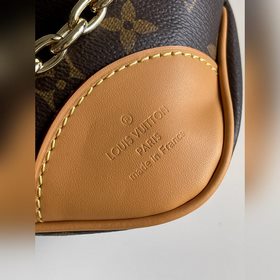 M45352 Желтый клатч Odeo, выполненный из ткани Monogram и укрепле