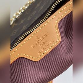 M45352 Желтый клатч Odeo, выполненный из ткани Monogram и укрепле