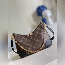 M45351 Черная сумка Odeo в стиле «тромпет» из ткани Monogram с ук