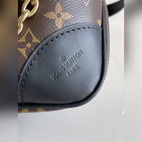 M45351 Черная сумка Odeo в стиле «тромпет» из ткани Monogram с ук