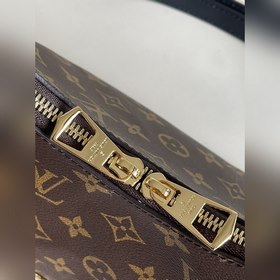 M45351 Черная сумка Odeo в стиле «тромпет» из ткани Monogram с ук