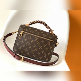 Сумка POCHETTE METIS M44668, красно-коричневая M45152, белая M439
