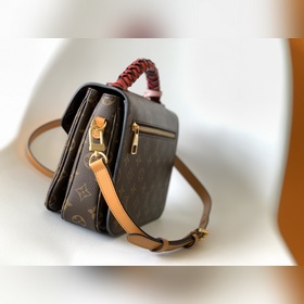 Сумка POCHETTE METIS M44668, красно-коричневая M45152, белая M439