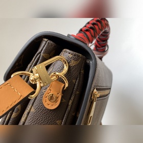 Сумка POCHETTE METIS M44668, красно-коричневая M45152, белая M439
