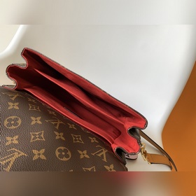 Сумка POCHETTE METIS M44668, красно-коричневая M45152, белая M439