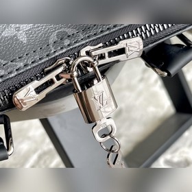 Новая сумка Keepall 45 из коллекции M40569 45611 с коричневым пле