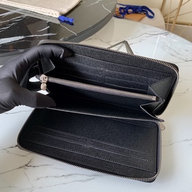 M62581 Черный цветок. Зippy Organizer — кошелек на молнии, изгото