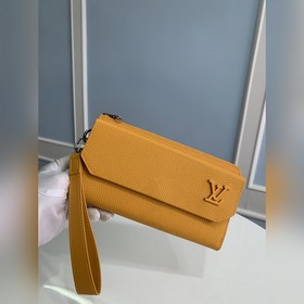 M69831 Желтый. Этот новый длинный кошелек LV Aerogram современным