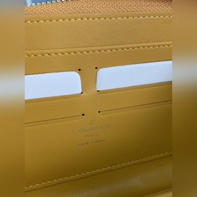 M69831 Желтый. Этот новый длинный кошелек LV Aerogram современным