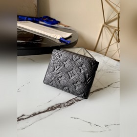 M69075 с тиснением! Короткий кожаный кошелек с несколькими отделе