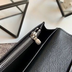 N60440 Черный чемодан для костюма Brazza из ткани Damier Graphite