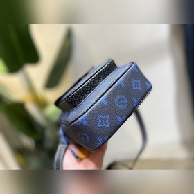 M81854 Джинсовый синий M69404 Мини-сумка Christopher, изготовленн