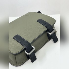 Новейшая мужская поясная сумка из мягкой и плотной кожи с зернист