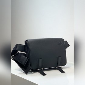 Мужской поясной кошелек из мягкой и плотной кожи с зернистой текс