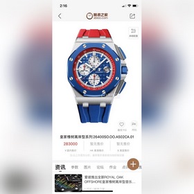 Новая модель — новый хронограф Offshore от Audemars Piguet Новая