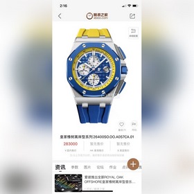 Новая модель — новый хронограф Offshore от Audemars Piguet Новая