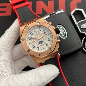 Бренд： Audemars Piguet Тип： Элитные мужские часы Ремешок： натурал