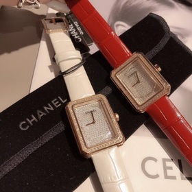 Chanel - часы «boyfriend»  Серия с бриллиантами Роскошная элеган