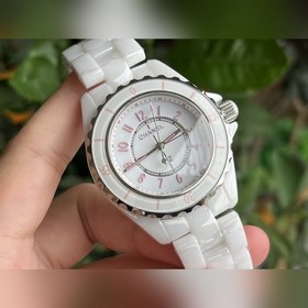 Новая модель для юных модниц [Розовый круг с надписью, кварцевый]