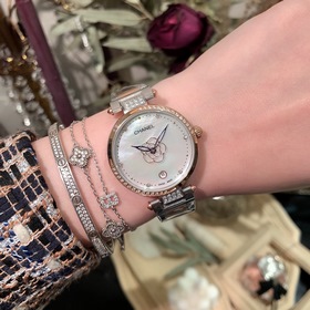 Часы Chanel для женщин. Импортный кварцевый механизм. Корпус из н