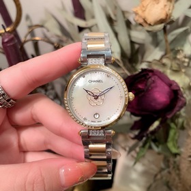 Часы Chanel для женщин. Импортный кварцевый механизм. Корпус из н
