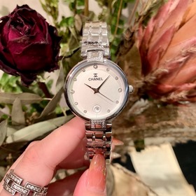 Часы Chanel для женщин. Импортный кварцевый механизм. Корпус из н