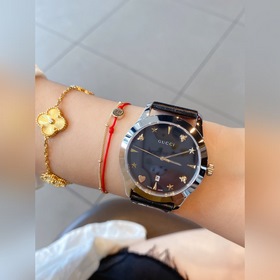 Новейшая женская часы Gucci в форме пчелы. Полированный тонкий ко