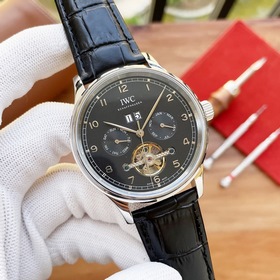 IWC Schaffhausen, портфель «Португалия», часы с турбийоном и боль