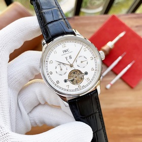 IWC Schaffhausen, портфель «Португалия», часы с турбийоном и боль