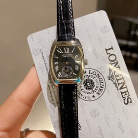 Серия Longines Heritage L2.155.4.71.5. Классический корпус из нер