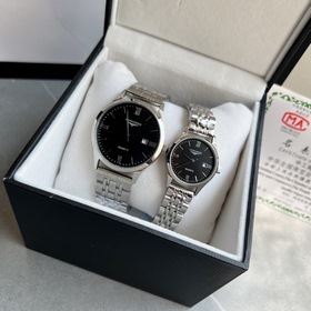 Новейшие часы Longines для пар. Оригинальный импортный кварцевый