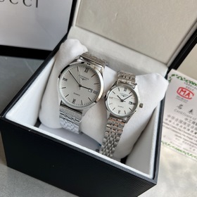 Новейшие часы Longines для пар. Оригинальный импортный кварцевый 