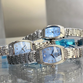 Новый ромбовидный циферблат цвета «ледяной голубой Серия Longines