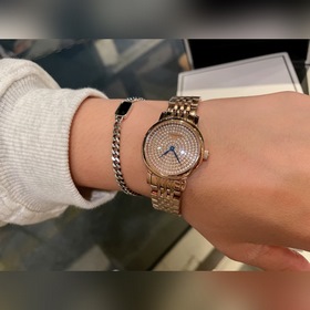 LONGINES. Новейшие женские часы с оригинальным импортным кварцевы