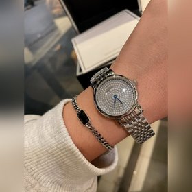 LONGINES. Новейшие женские часы с оригинальным импортным кварцевы
