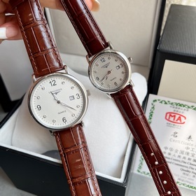 Новейшие часы Longines для пар. Оригинальный импортный кварцевый 