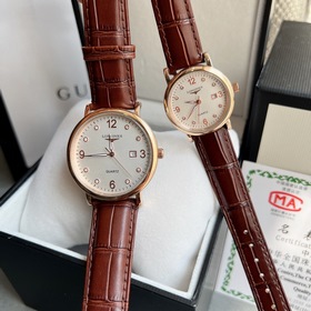 Новейшие часы Longines для пар. Оригинальный импортный кварцевый 