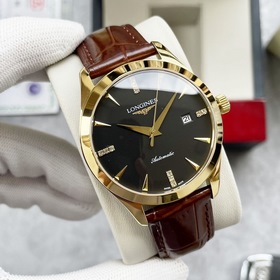 Элегантные мужские часы Longines с классическим дизайном с тремя 