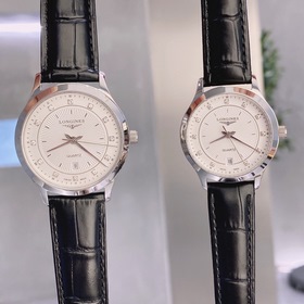 Лонгин - LONGINES Пара часов  Оригинальный импортный кварцевый м