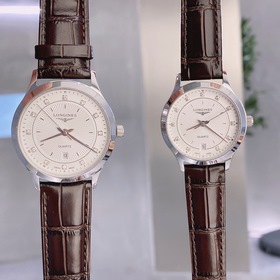 Лонгин - LONGINES Пара часов  Оригинальный импортный кварцевый м