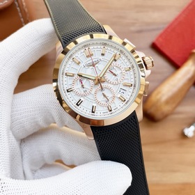 Longines - шестистрелочный мужской хронограф с кварцевым механизм