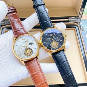 LONGINES Элитный мужской часы, избранная серия Flywheel, необыкн