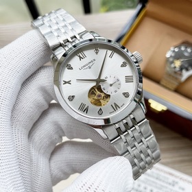 Элегантные мужские часы Longines с классическим двухстрелочным ме