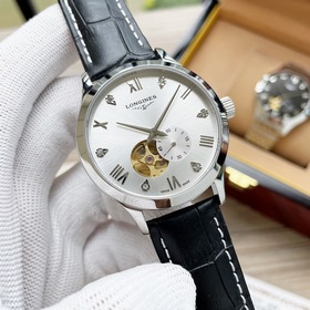 Элегантные мужские часы Longines с классическим двухстрелочным ме