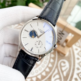 Лонгин - LONGINES - Элитные мужские часы с классическим многофунк