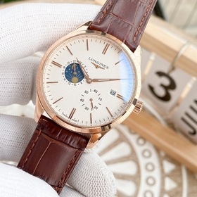 Лонгин - LONGINES - Элитные мужские часы с классическим многофунк