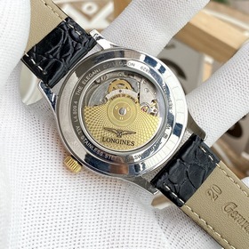 Лонгин - LONGINES Элитные мужские часы. Классический дизайн с тре