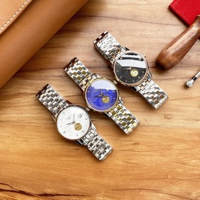 Longines — классические мужские часы с тремя стрелками, отличающи